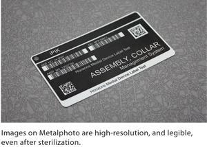 metalphoto label