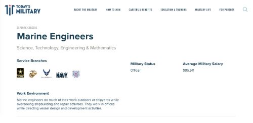 Marine Engineers - Today's Military