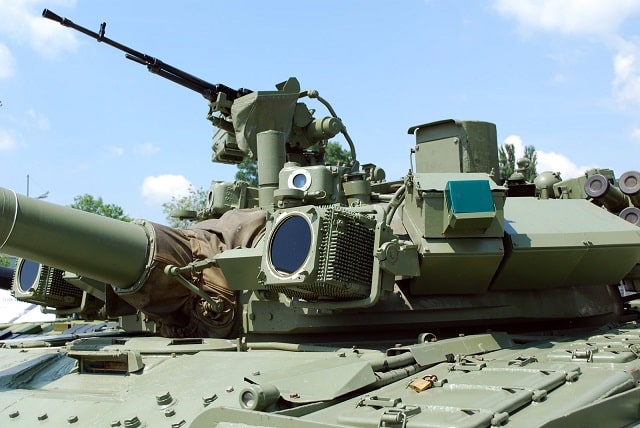 Military tank turret